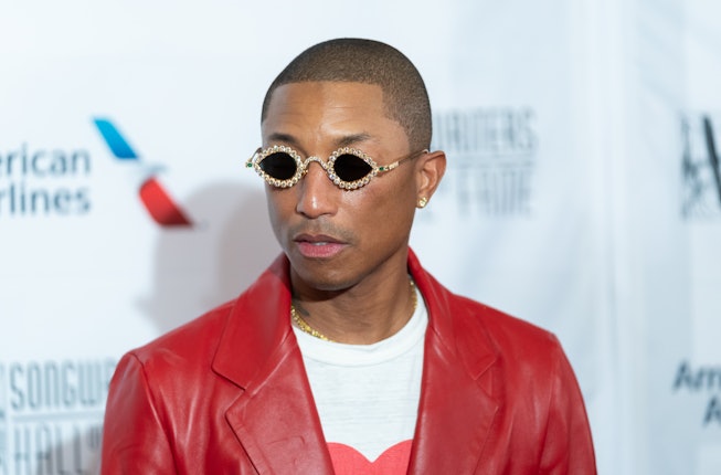 NEW YORK, NEW YORK - JUNE 16: Hall of Fame Inductee Pharrell Williams attends the 2022 Songwriters H...