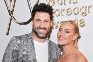 Maksim Chmerkovskiy and Peta Murgatroyd, who have opened up about having had three miscarriages, att...