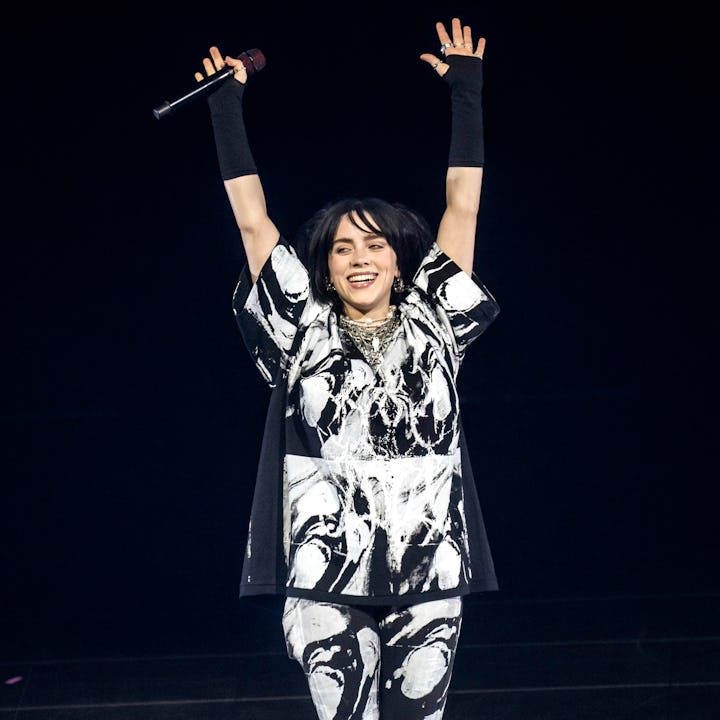 Billie Eilish in concert. The 'Bad Guy' singer just opened up about wanting to start a family, sayin...