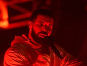 LOS ANGELES, CALIFORNIA - FEBRUARY 12: Drake performs at 'HOMECOMING WEEKEND' Hosted By The h.wood G...