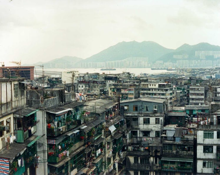 An overview of Kowloon Walled City, probably at the end of the 1980s