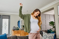 pregnant woman dancing, can you do zumba during pregnancy