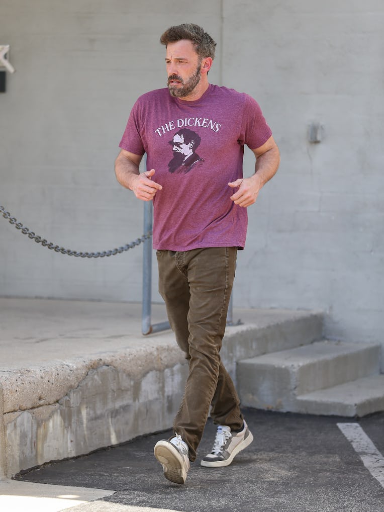 LOS ANGELES, CA - APRIL 26: Ben Affleck is seen on April 26, 2022 in Los Angeles, California. (Phot...