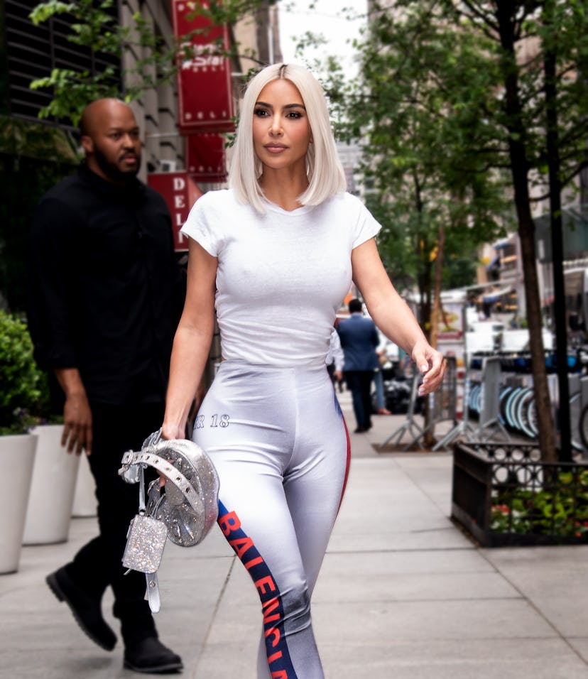 NEW YORK NY - JUNE 21: Kim Kardashian is seen on June 21, 2022 in New York City. (Photo by MEGA/GC I...