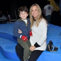 Cruz Arroyave, who is now in exposure therapy for his elevator phobia, with his mom Teddi Mellencamp...