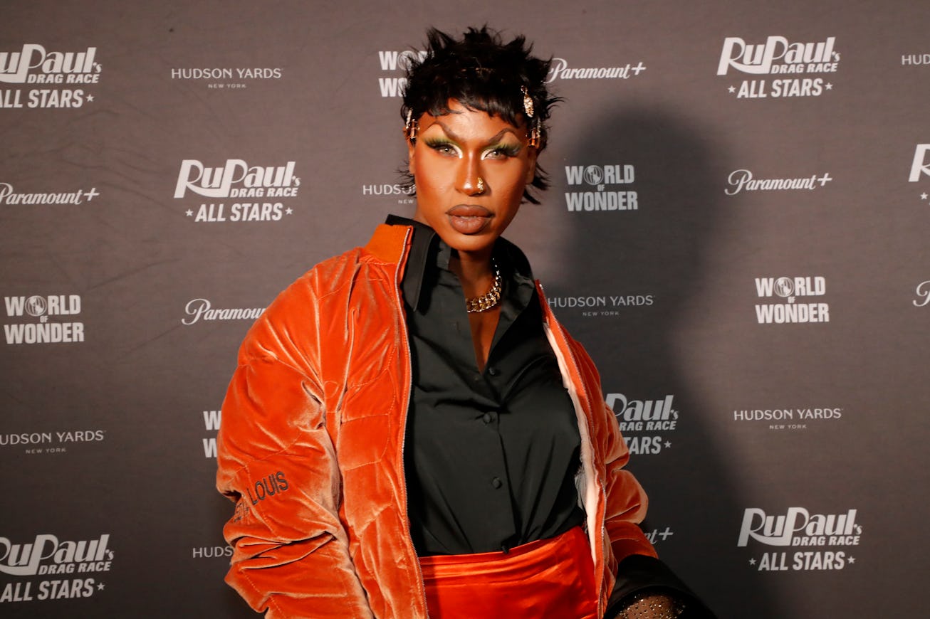 NEW YORK, NEW YORK - MAY 10: Shea Couleé attends RuPaul's Drag Race All Stars 7 Premiere screening +...