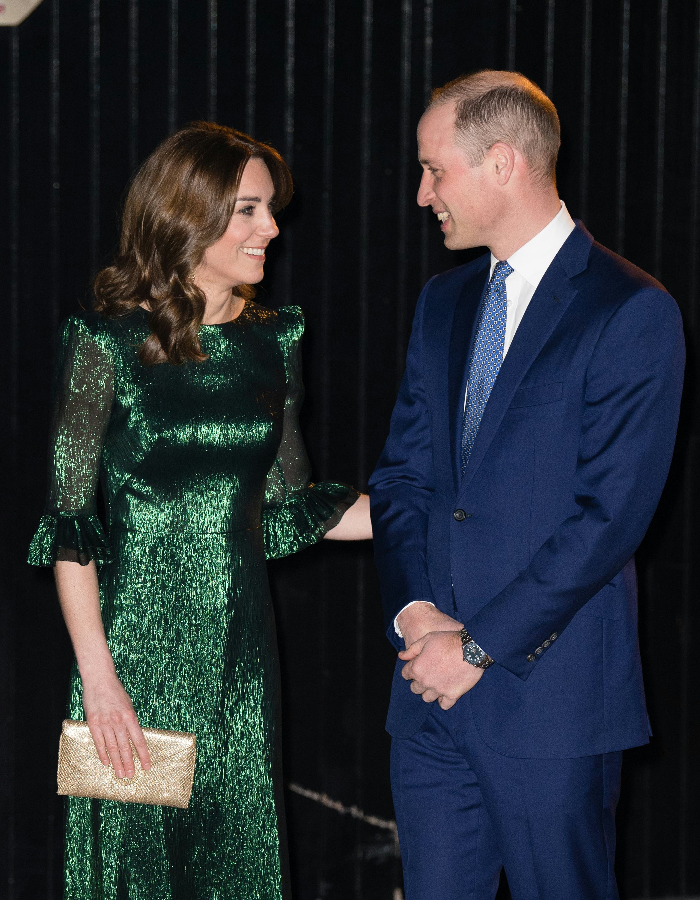 Prince William & Kate Middleton Unveil First Official Joint Portrait