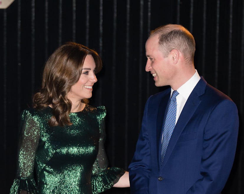 DUBLIN, IRELAND - MARCH 03: Catherine, Duchess of Cambridge and Prince William, Duke of Cambridge ar...