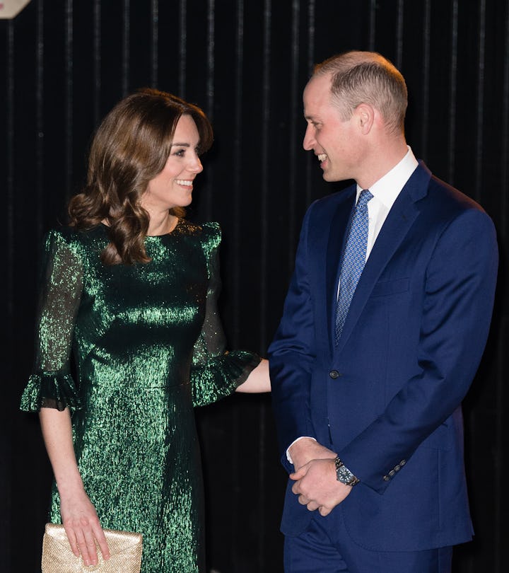 DUBLIN, IRELAND - MARCH 03: Catherine, Duchess of Cambridge and Prince William, Duke of Cambridge ar...