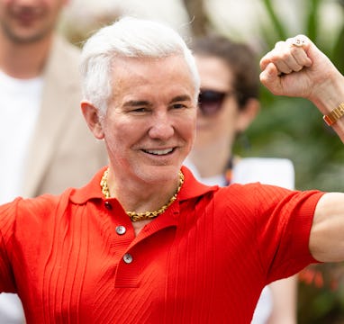 CANNES, FRANCE - MAY 26: Baz Luhrmann attends the photocall for "Elvis" during the 75th annual Canne...