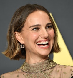 HOLLYWOOD, CALIFORNIA - FEBRUARY 09: Natalie Portman poses at the 92nd Annual Academy Awards at Holl...