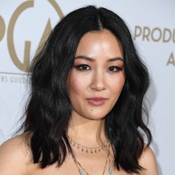 LOS ANGELES, CALIFORNIA - JANUARY 18: Constance Wu arrives at the 31st Annual Producers Guild Awards...