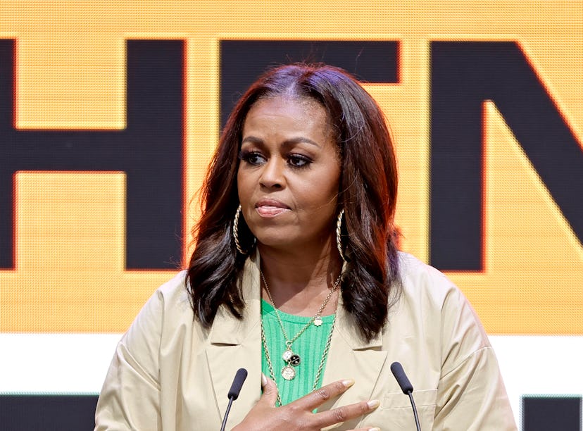 Michelle Obama called the Supreme Court’s abortion ruling “horrifying.”