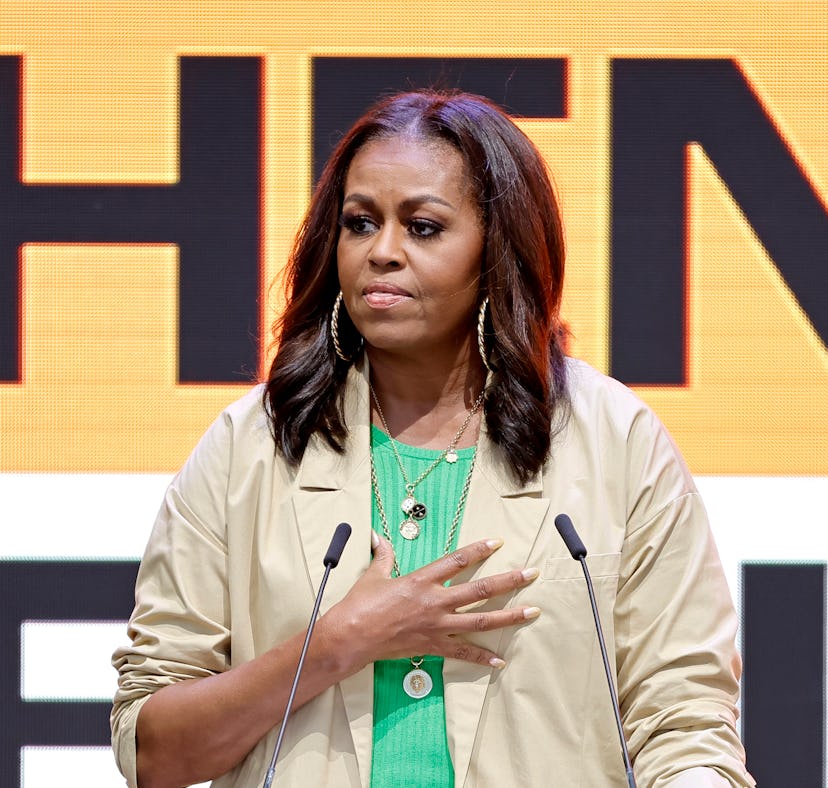 Michelle Obama called the Supreme Court’s abortion ruling “horrifying.”