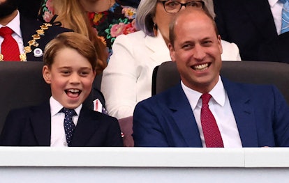Prince George looks like his dad.