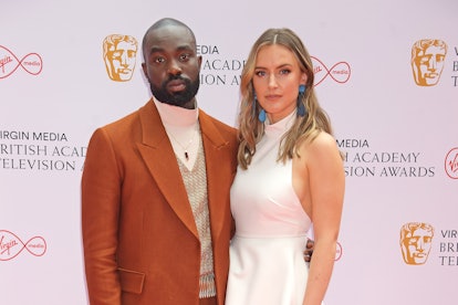 Paapa Essiedu and Rosa Robson arrive at the Virgin Media British Academy Television Awards 2021
