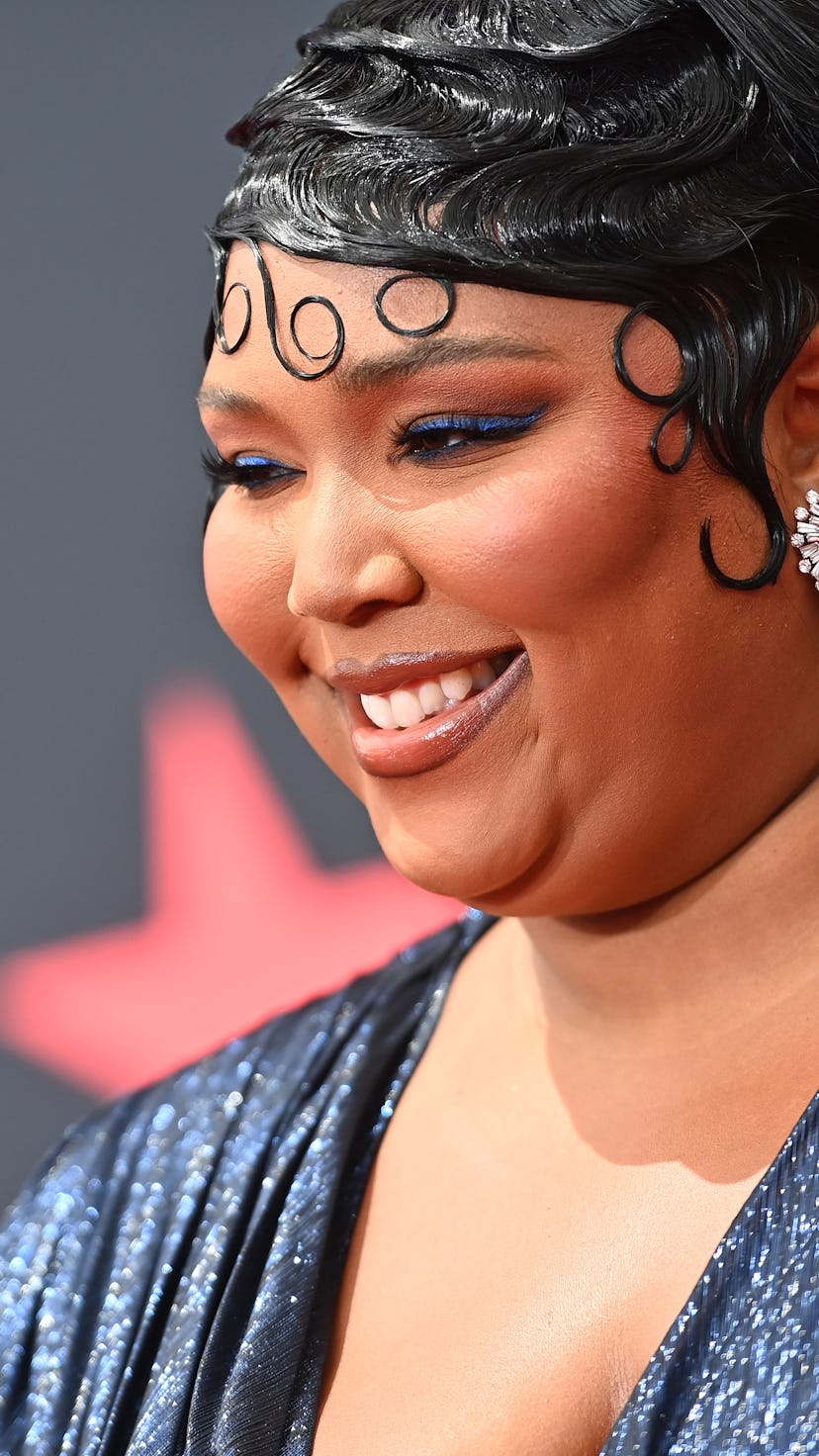 LOS ANGELES, CALIFORNIA - JUNE 26: Lizzo attends the 2022 BET Awards at Microsoft Theater on June 26...