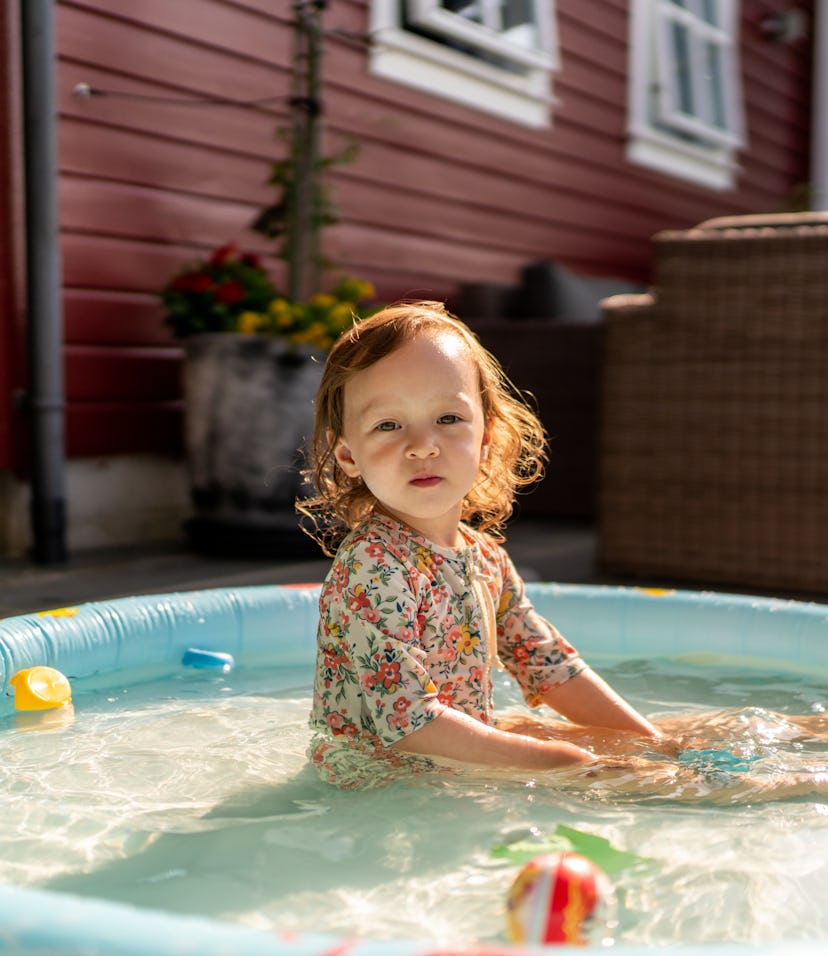 inflatable pools can be gross, so they should be cleaned after each use