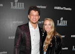 Patrick Mahomes and Brittany Matthews' gender reveal fro baby number two was adorable.