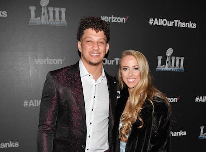 Patrick Mahomes and Brittany Matthews' gender reveal fro baby number two was adorable.