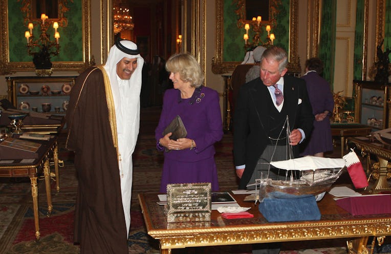 WINDSOR, UNITED KINGDOM - OCTOBER 26:  Prince Charles, Prince of Wales and Camilla, Duchess of Cornw...
