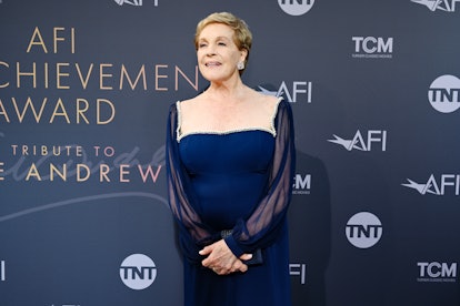 Julie Andrews revealed she's never met her 'Bridgerton' co-stars in real life.