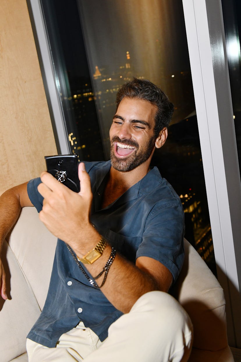 NEW YORK, NEW YORK - JUNE 25: Nyle DiMarco attends as The Blonds and motorola razr co-host the Ultim...