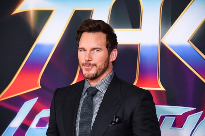 LOS ANGELES, CALIFORNIA - JUNE 23: Chris Pratt attends the Marvel Studios "Thor: Love And Thunder" L...