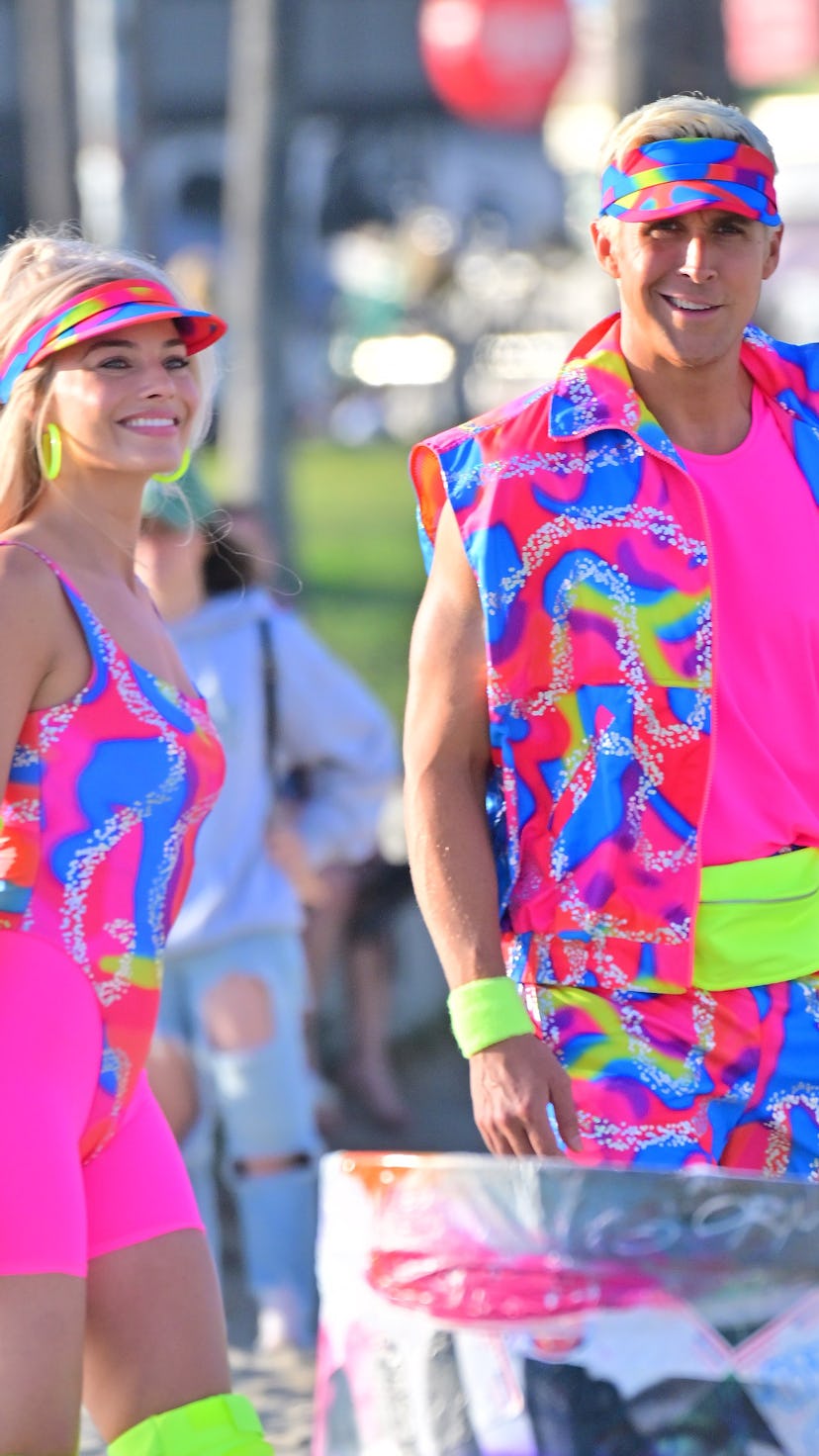 'Barbie' Movie: 9 Photos Of Margot Robbie & Ryan Gosling As Barbie & Ken On Rollerblades