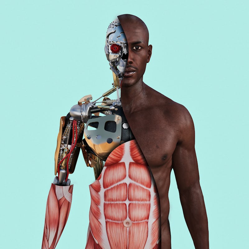 A touchy-feely robot