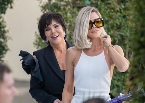 Khloé Kardashian's birthday included a sweet speech from Kris Jenner. Photo via Getty Images