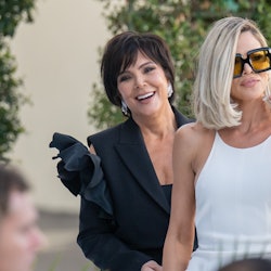 Khloé Kardashian's birthday included a sweet speech from Kris Jenner. Photo via Getty Images