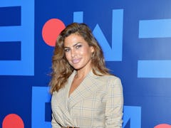 Eva Mendes wears Ryan Gosling's Ken underwear from 'Barbie.'