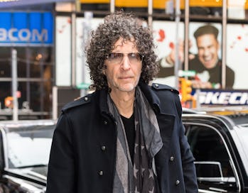 NEW YORK, NY - MAY 09:  Radio and television personality Howard Stern is seen arriving to the ABC st...