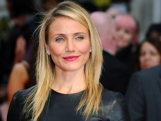 LONDON, ENGLAND - APRIL 02:  Cameron Diaz attends the UK Gala premiere of "The Other Woman" at The C...