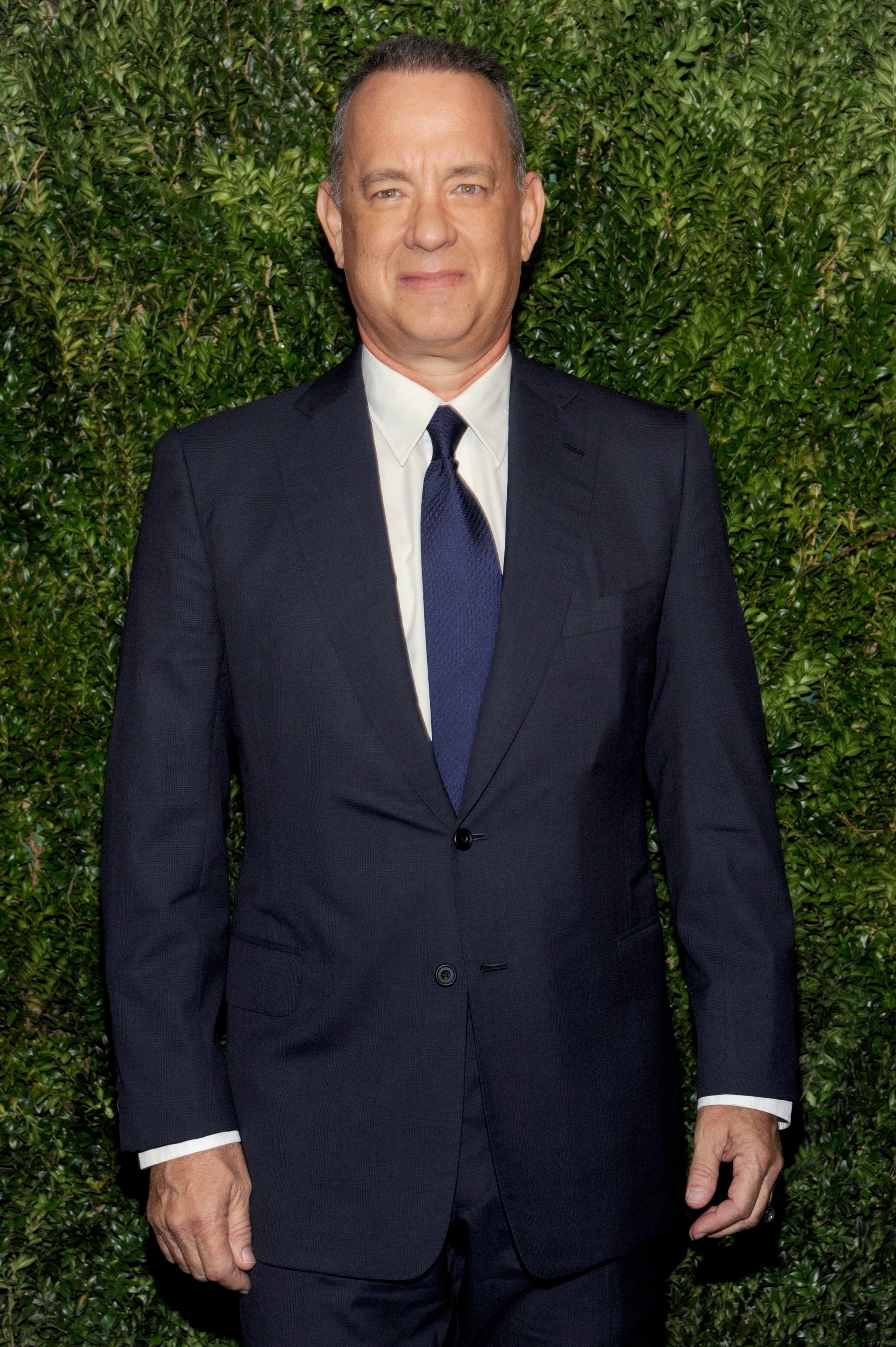 NEW YORK, NY - NOVEMBER 15: Actor Tom Hanks attends the 2016 Museum Of Modern Art Film Benefit prese...