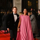 LONDON, ENGLAND - MARCH 13: Tom Hiddleston and Zawe Ashton attend the EE British Academy Film Awards...