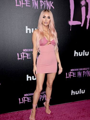 Megan Fox attends "Machine Gun Kelly's Life In Pink" premiere