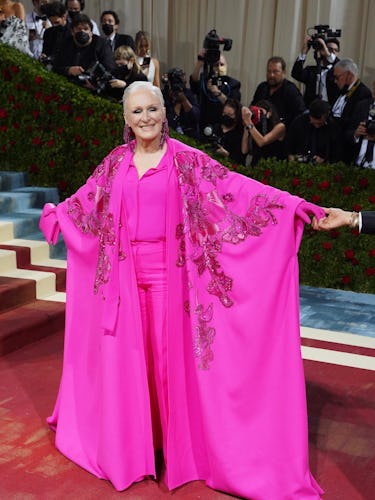Glenn Close attends the 2022 Costume Institute Benefit