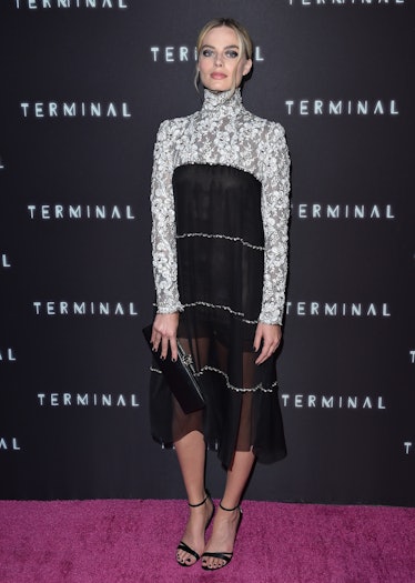 Margot Robbie attends the premiere of RLJE Films' 'Terminal'