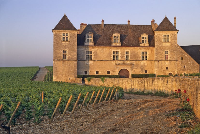 A chateau in Cote-d'Or, France