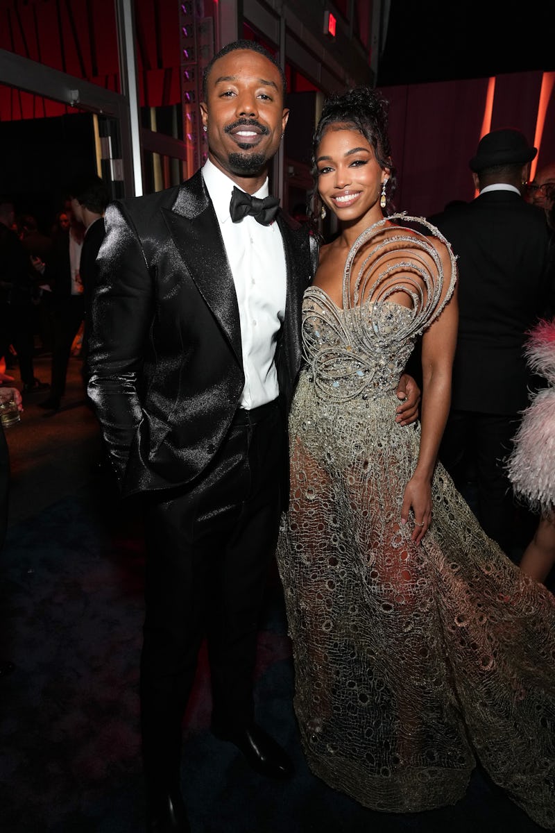 Lori Harvey and Michael B. Jordan reportedly broke up. Photo via Getty Images