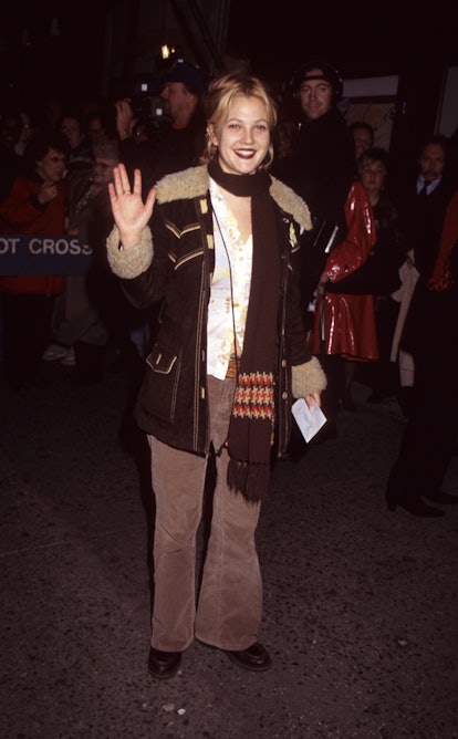 Drew Barrymore at the Promenade Theatre in New York City, New York (Photo by Ron Galella, Ltd./Ron G...