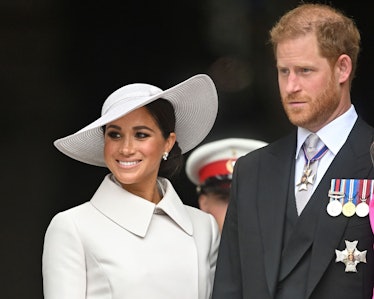 At the Platinum Jubilee, Prince Harry and Meghan Markle's body language was significant.