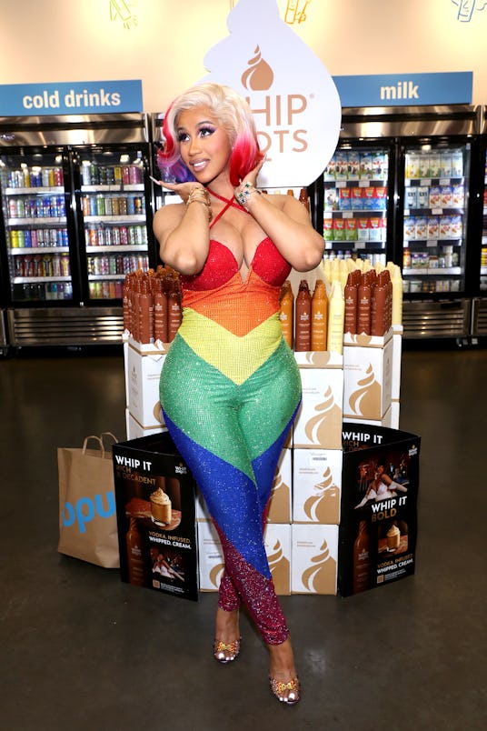 WEST HOLLYWOOD, CALIFORNIA - JUNE 05:  Cardi B and Whipshots Celebrate at WeHo Pride 2022 on June 05...