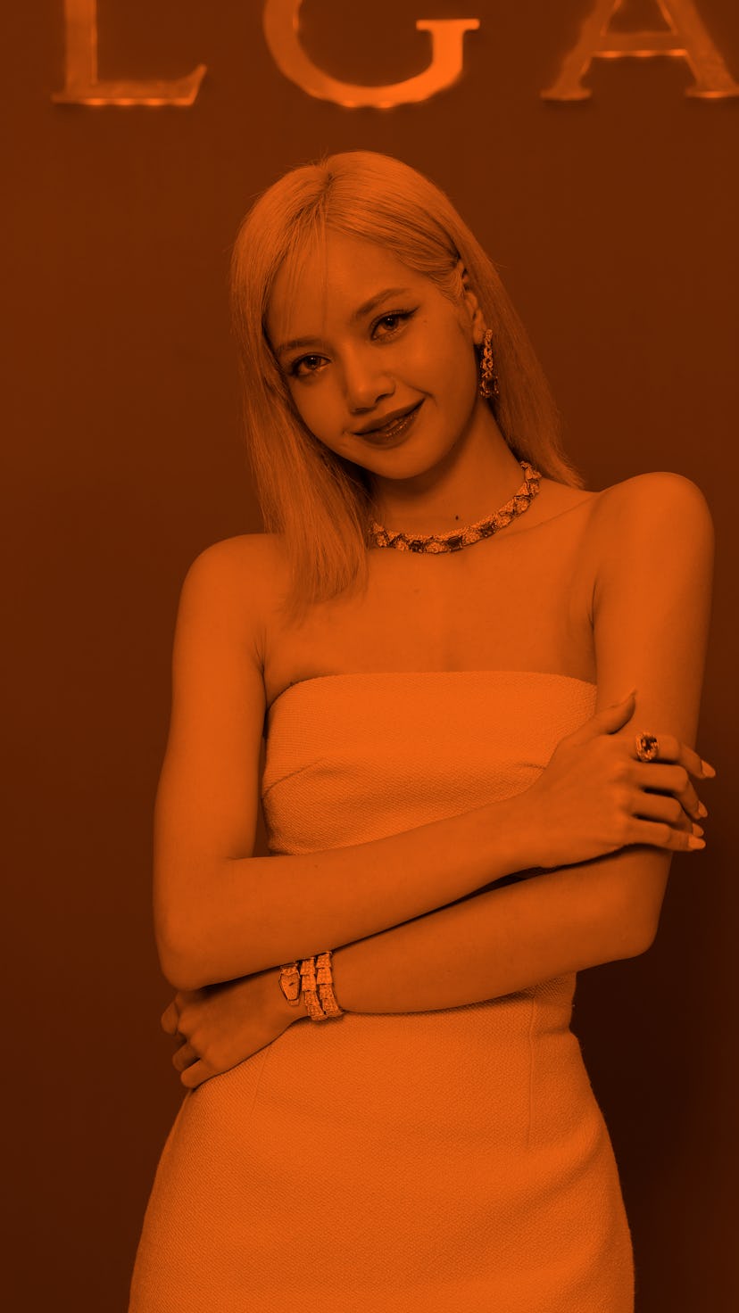 PARIS, FRANCE - JUNE 06: Lisa aka Lalisa Manoban attends the BVLGARI EDEN THE GARDEN OF WONDERS on J...