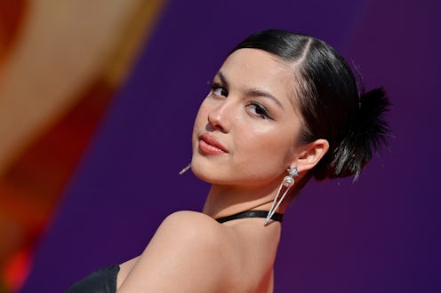 Olivia Rodrigo wore a corset dress to the 2022 MTV Movie & TV Awards.