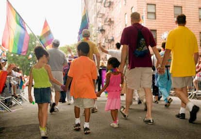 family at pride parade, pride quotes