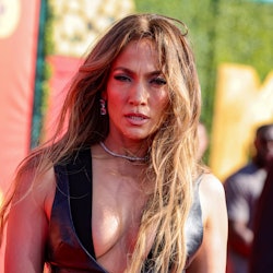 Jennifer Lopez attends the 2022 MTV Movie & TV Awards 
