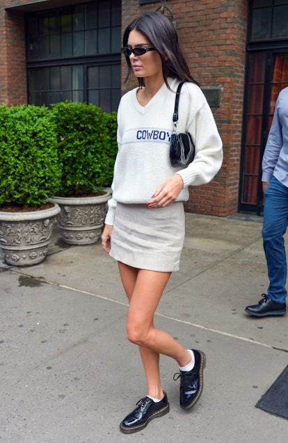 Kendall Jenner is seen on May 08, 2019 in New York City. 